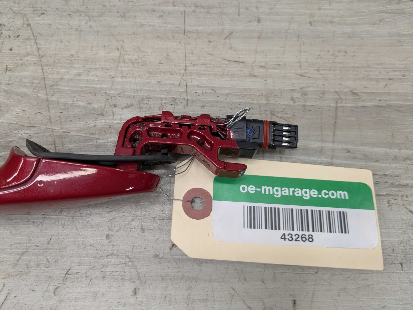 12-18 OEM BMW F22 F30 F32 M3 M4 COMFORT ACCESS Passenger Door Handle Red
