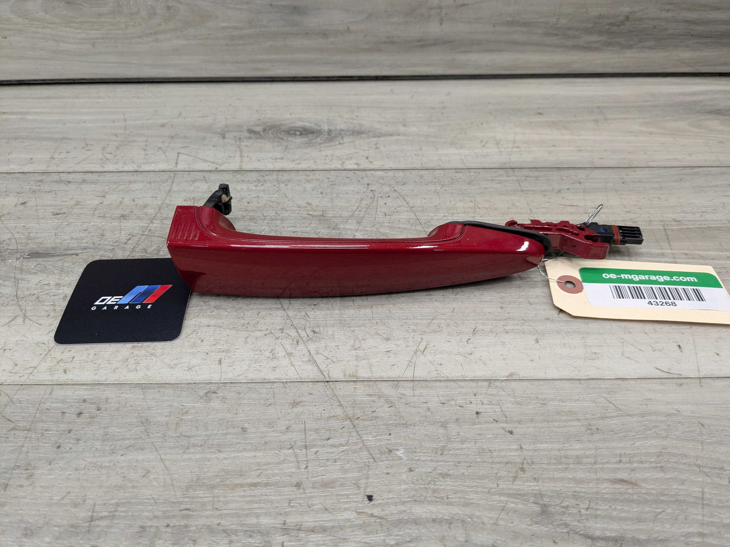 12-18 OEM BMW F22 F30 F32 M3 M4 COMFORT ACCESS Passenger Door Handle Red