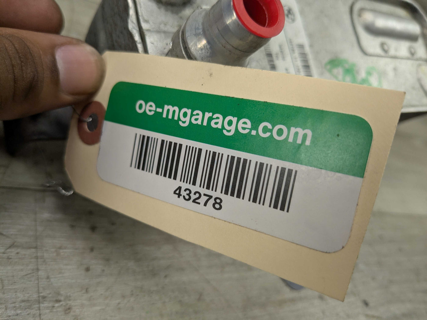 OEM BMW F22 F30 F32 F36 Transmission Oil Cooler Heat Exchanger VALEO N20 N26 N55