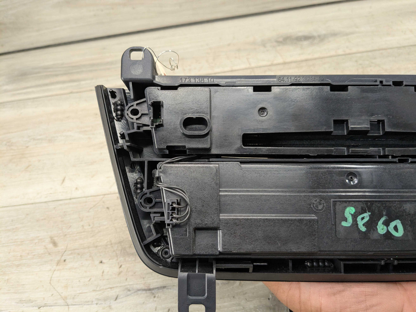 12-18 OEM BMW F82 F30 F32 F36 M3 M4 AC Heater Control Panel Radio Media Buttons