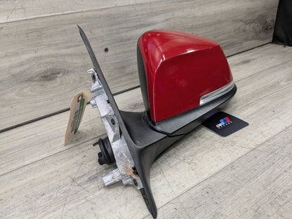 12-18 OEM BMW F30 F31 328 330 335 340 Left Driver Side Mirror Assembly Red A75