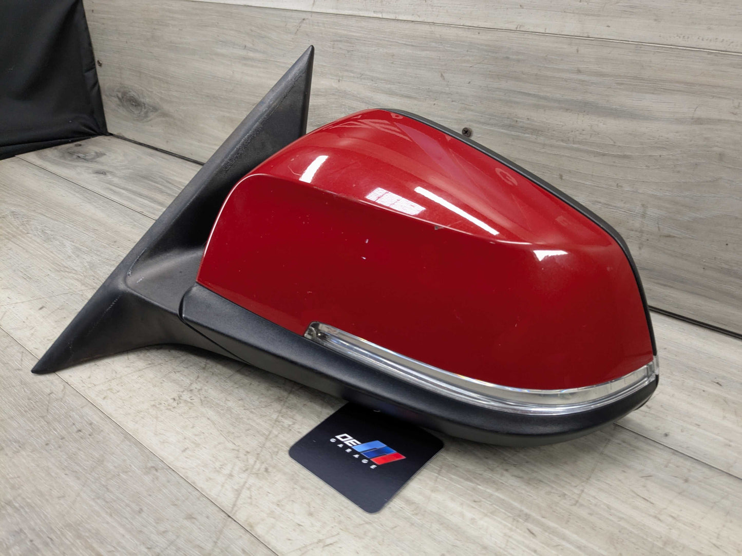 12-18 OEM BMW F30 F31 328 330 335 340 Left Driver Side Mirror Assembly Red A75