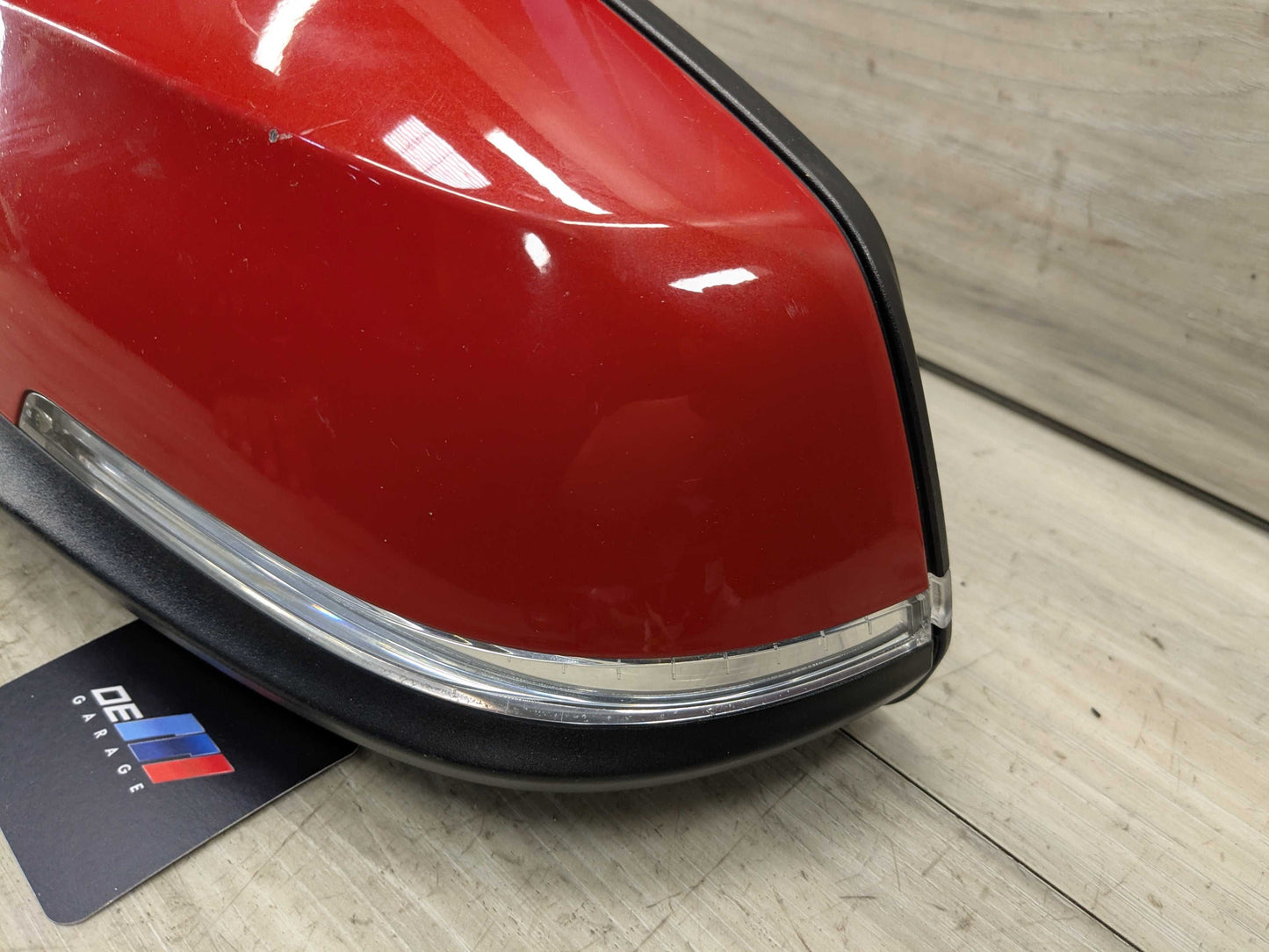 12-18 OEM BMW F30 F31 328 330 335 340 Left Driver Side Mirror Assembly Red A75