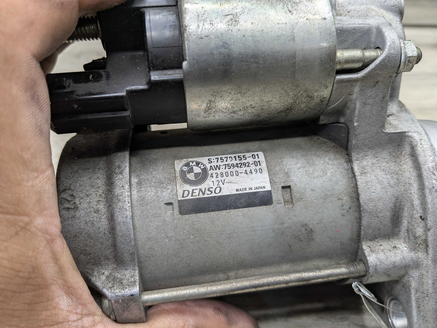 OEM BMW E82 E84 E88 E90 E92 E93 F10 F25 335 Engine N20 N55 Starter Motor DENSO