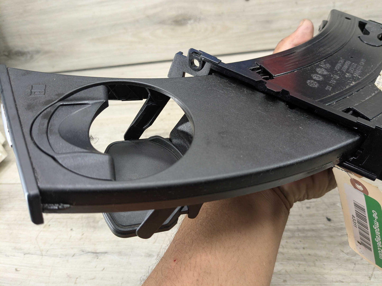 06-13 OEM BMW E90 E92 E93 335 M3 Dashboard Left Driver Cup Holder Cupholder