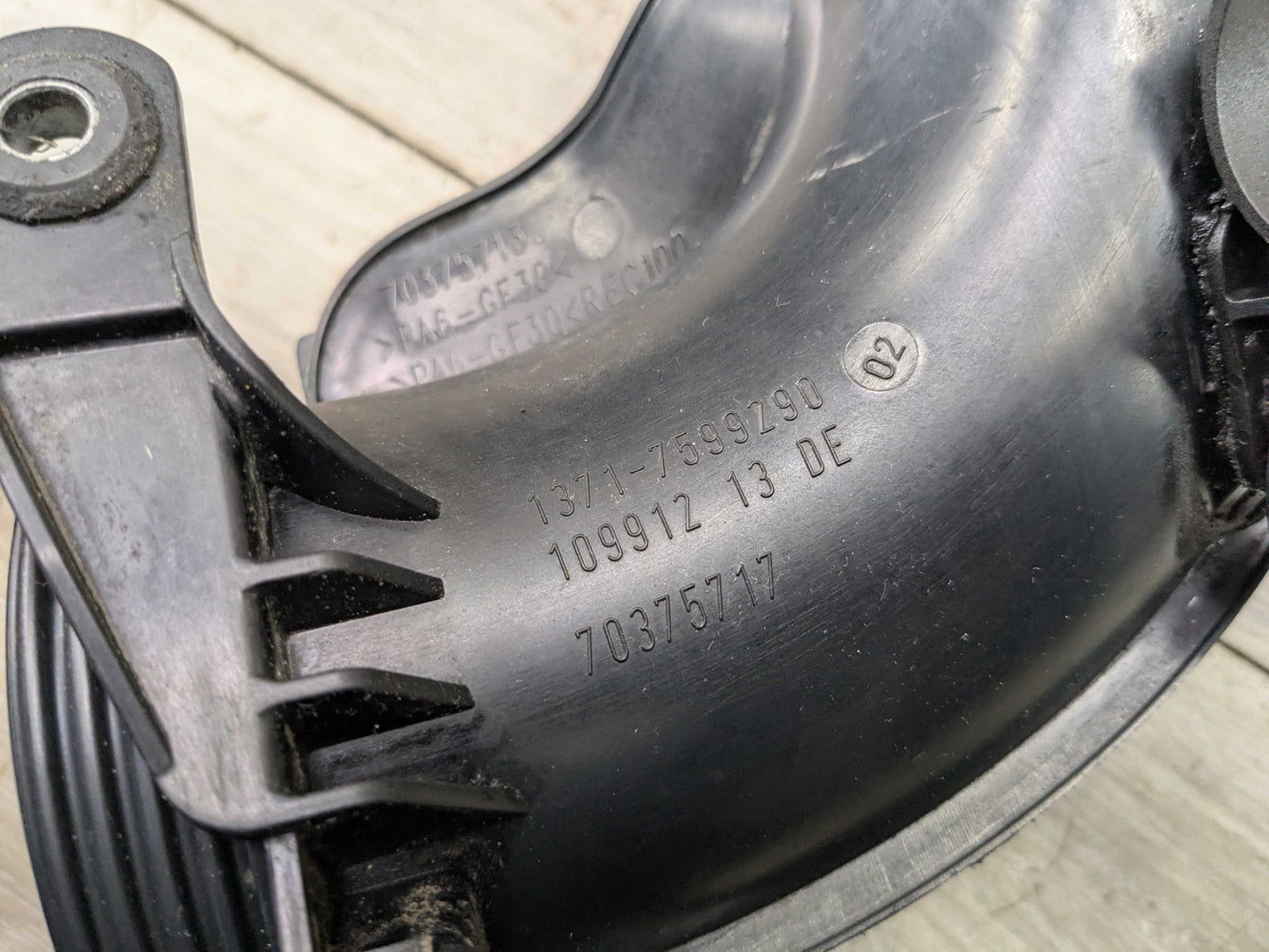 OEM BMW E88 E90 E92 E93 135 335 Lower Bottom Turbo Air Duct Intake Boot Pipe N55