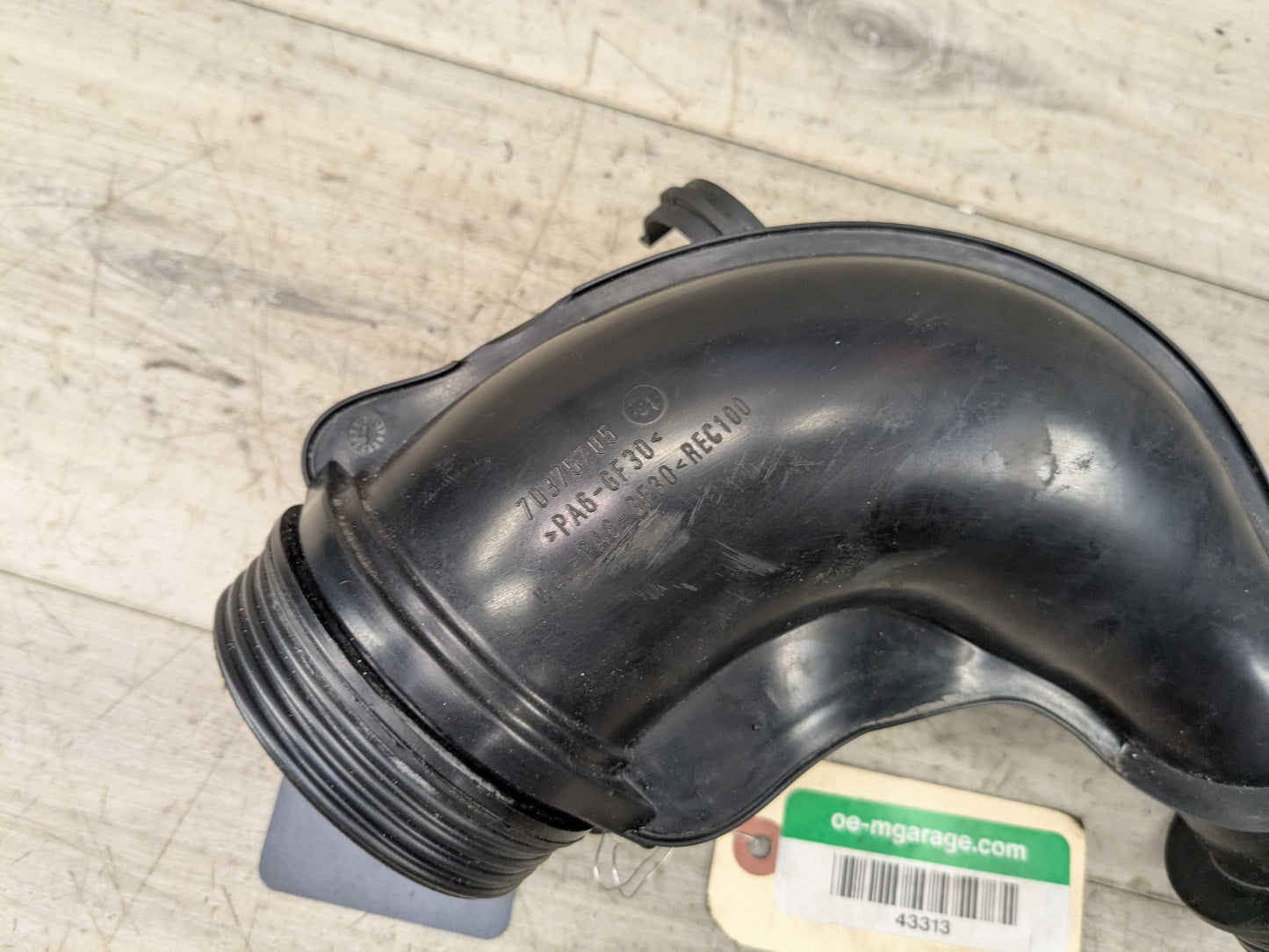 OEM BMW E88 E90 E92 E93 135 335 Lower Bottom Turbo Air Duct Intake Boot Pipe N55