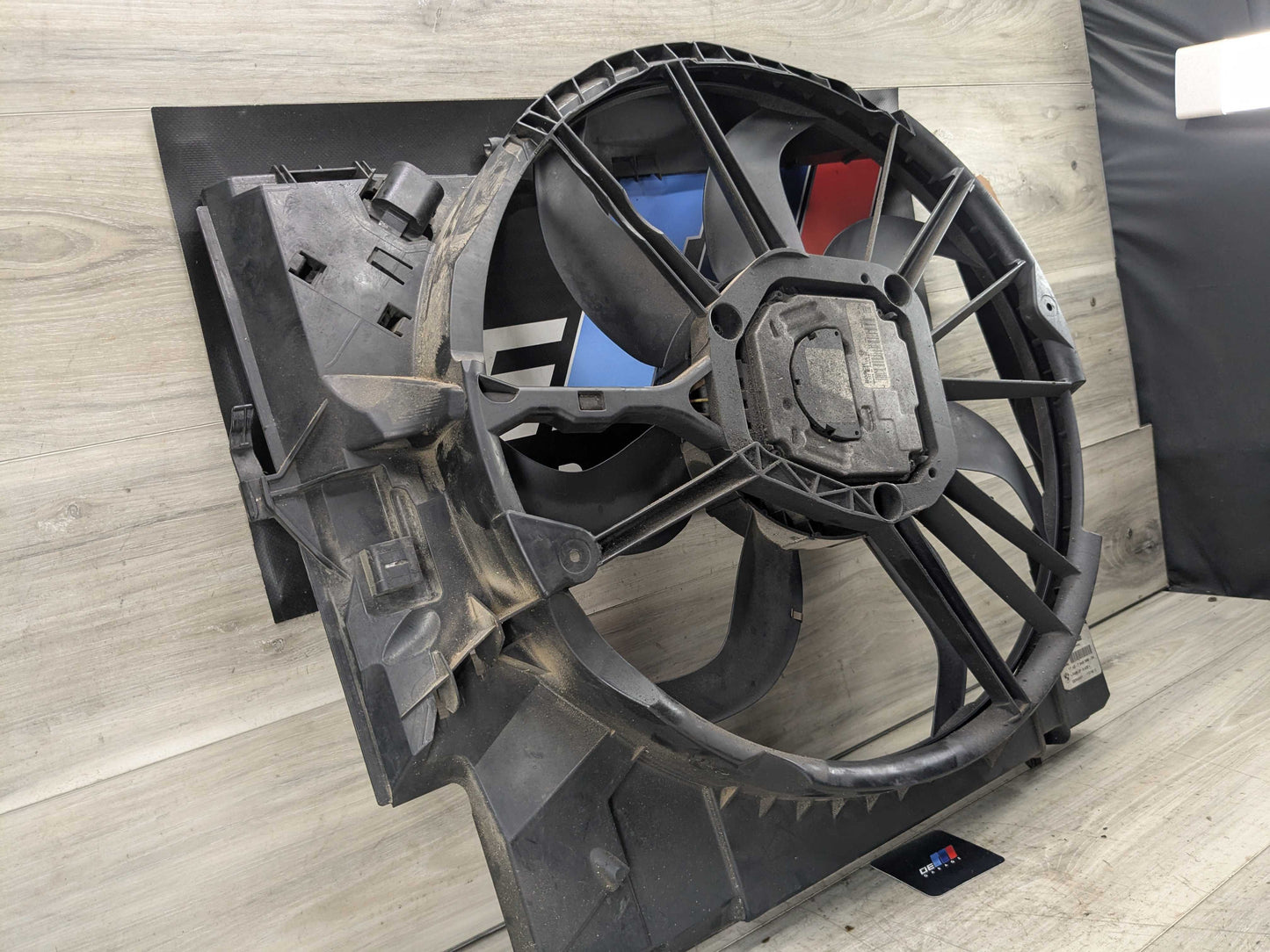 OEM BMW E82 E88 E90 E92 E93 Engine N54 N55 Radiator Auxiliary Fan Shroud 600W