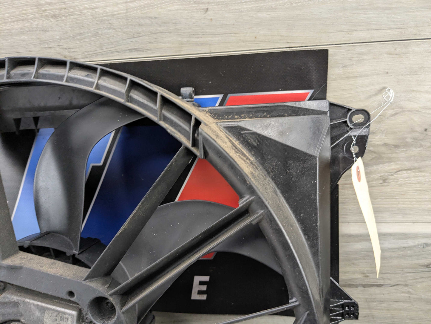 OEM BMW E82 E88 E90 E92 E93 Engine N54 N55 Radiator Auxiliary Fan Shroud 600W