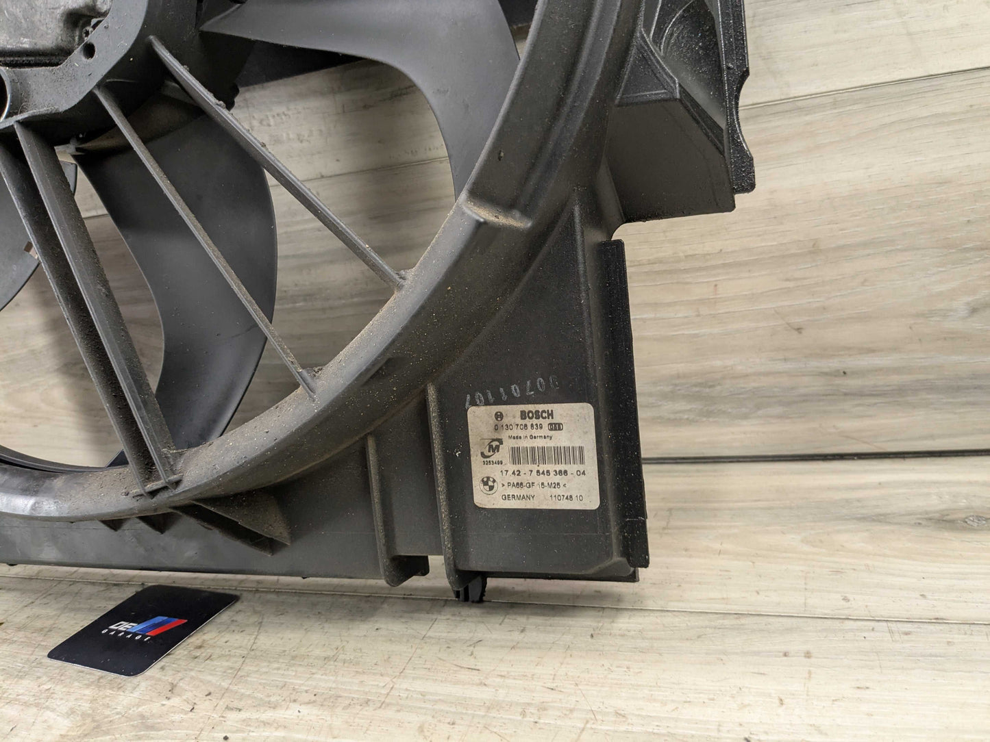 OEM BMW E82 E88 E90 E92 E93 Engine N54 N55 Radiator Auxiliary Fan Shroud 600W