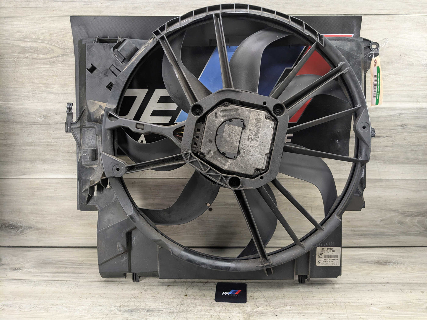 OEM BMW E82 E88 E90 E92 E93 Engine N54 N55 Radiator Auxiliary Fan Shroud 600W