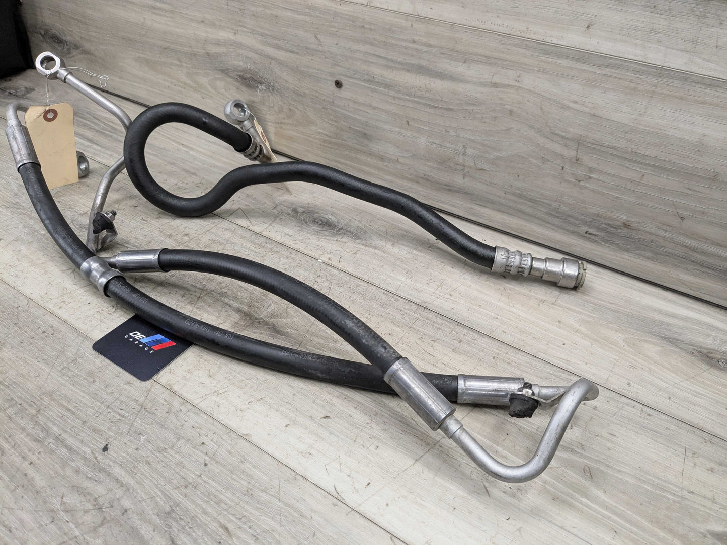 07-13 BMW E82 E90 E92 RWD N54 N55 Power Steering Rack Pressure Return Hose Pipe