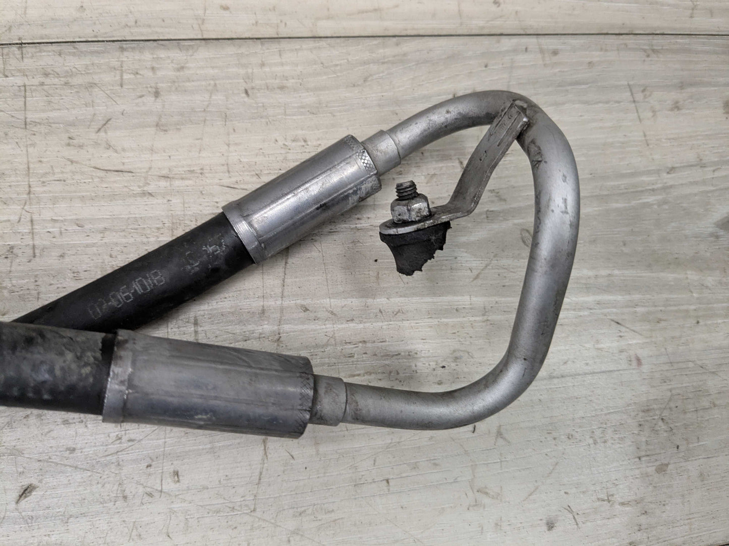 07-13 BMW E82 E90 E92 RWD N54 N55 Power Steering Rack Pressure Return Hose Pipe