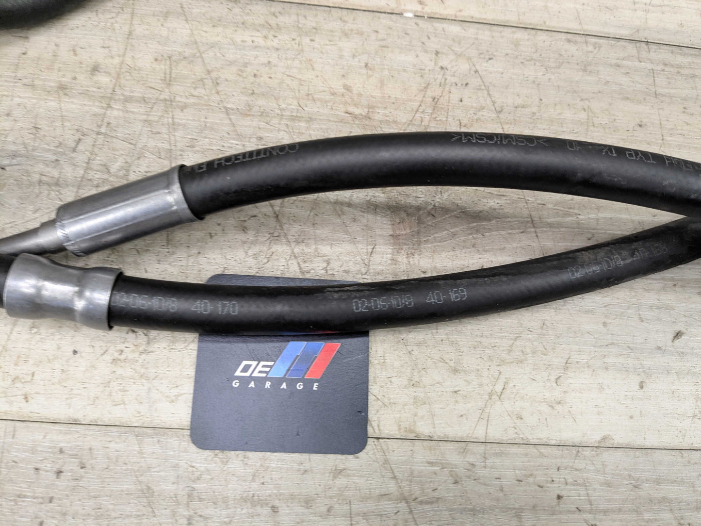 07-13 BMW E82 E90 E92 RWD N54 N55 Power Steering Rack Pressure Return Hose Pipe