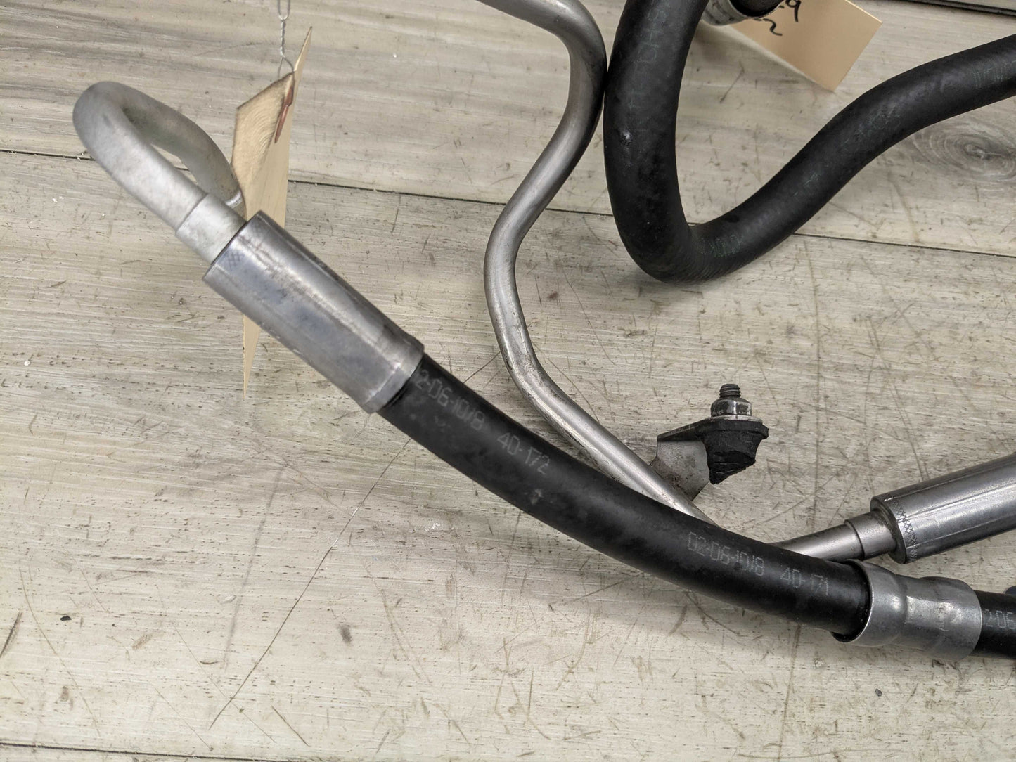 07-13 BMW E82 E90 E92 RWD N54 N55 Power Steering Rack Pressure Return Hose Pipe
