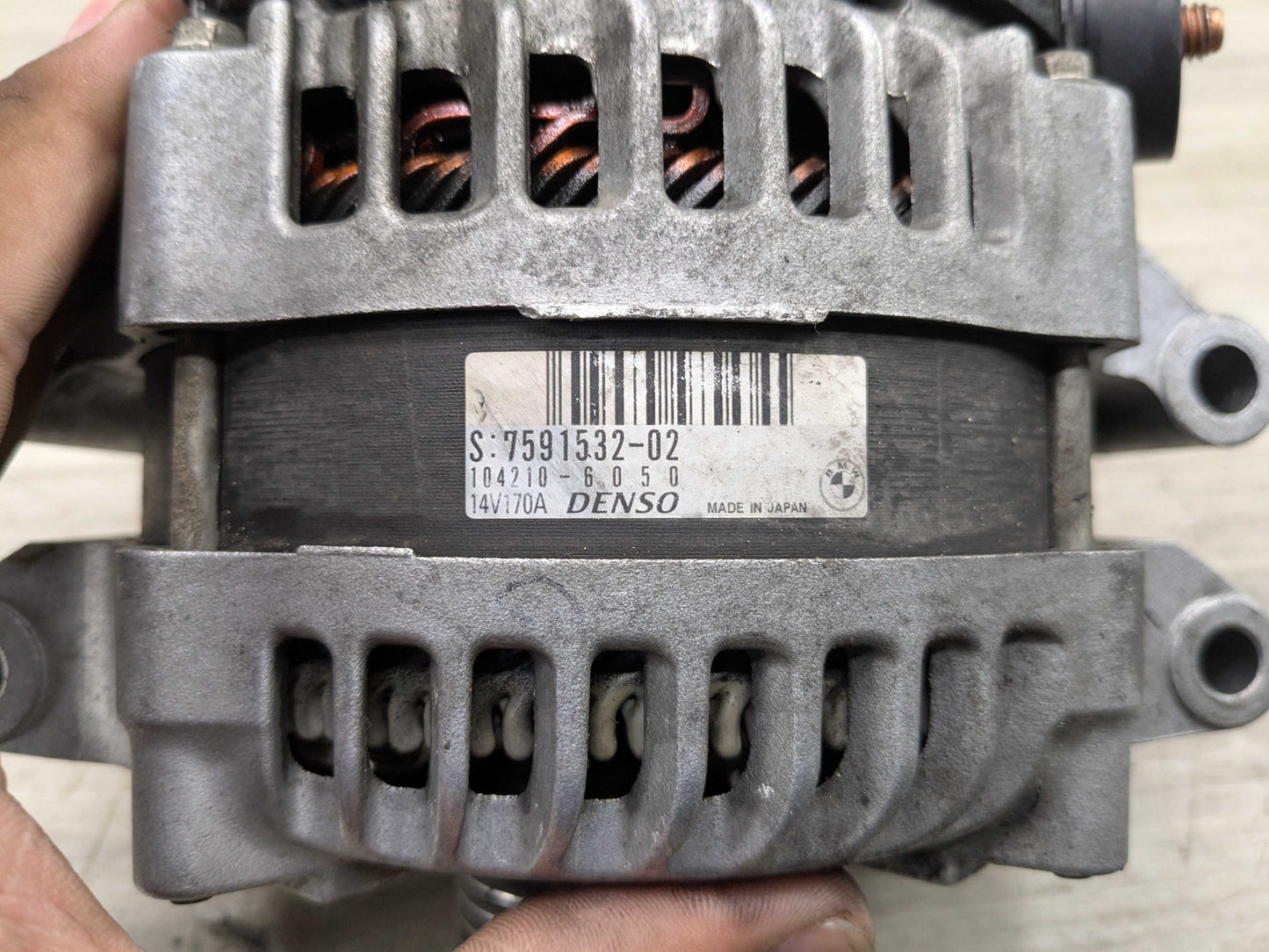 11-13 OEM BMW E82 E88 E90 E93 E92 135 335 Engine N55 Generator Alternator 170A
