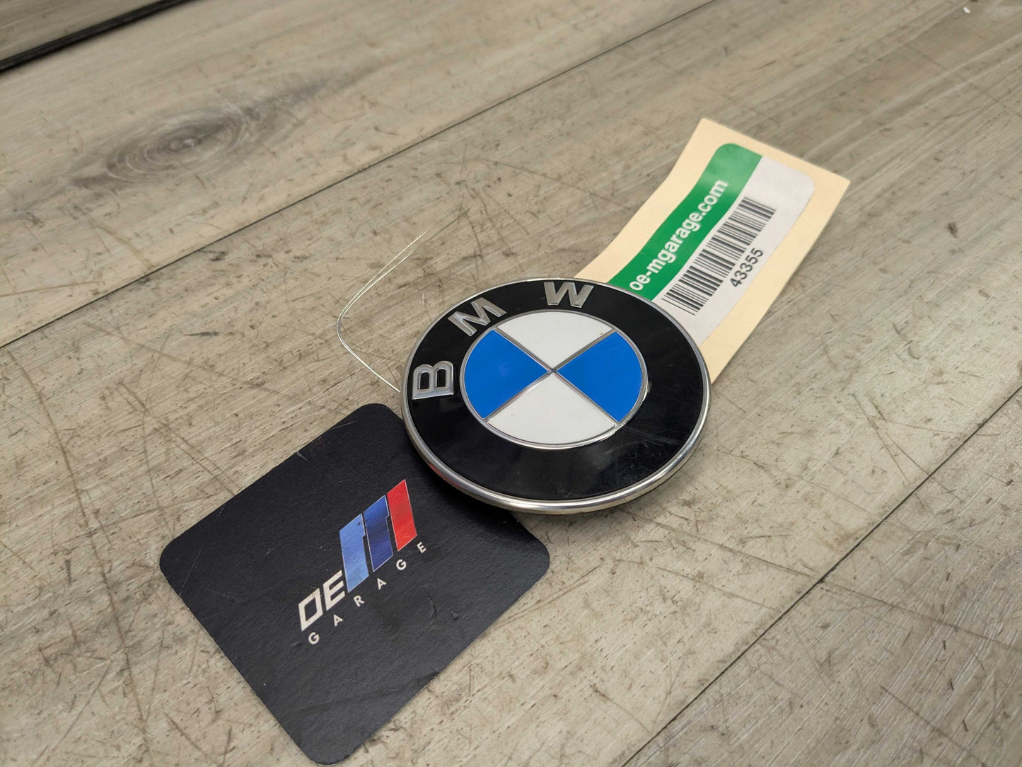 Genuine OEM BMW F39 F90 G20 G30 G80 M3 Bumper Hood Trunk Rear Round Emblem 74mm