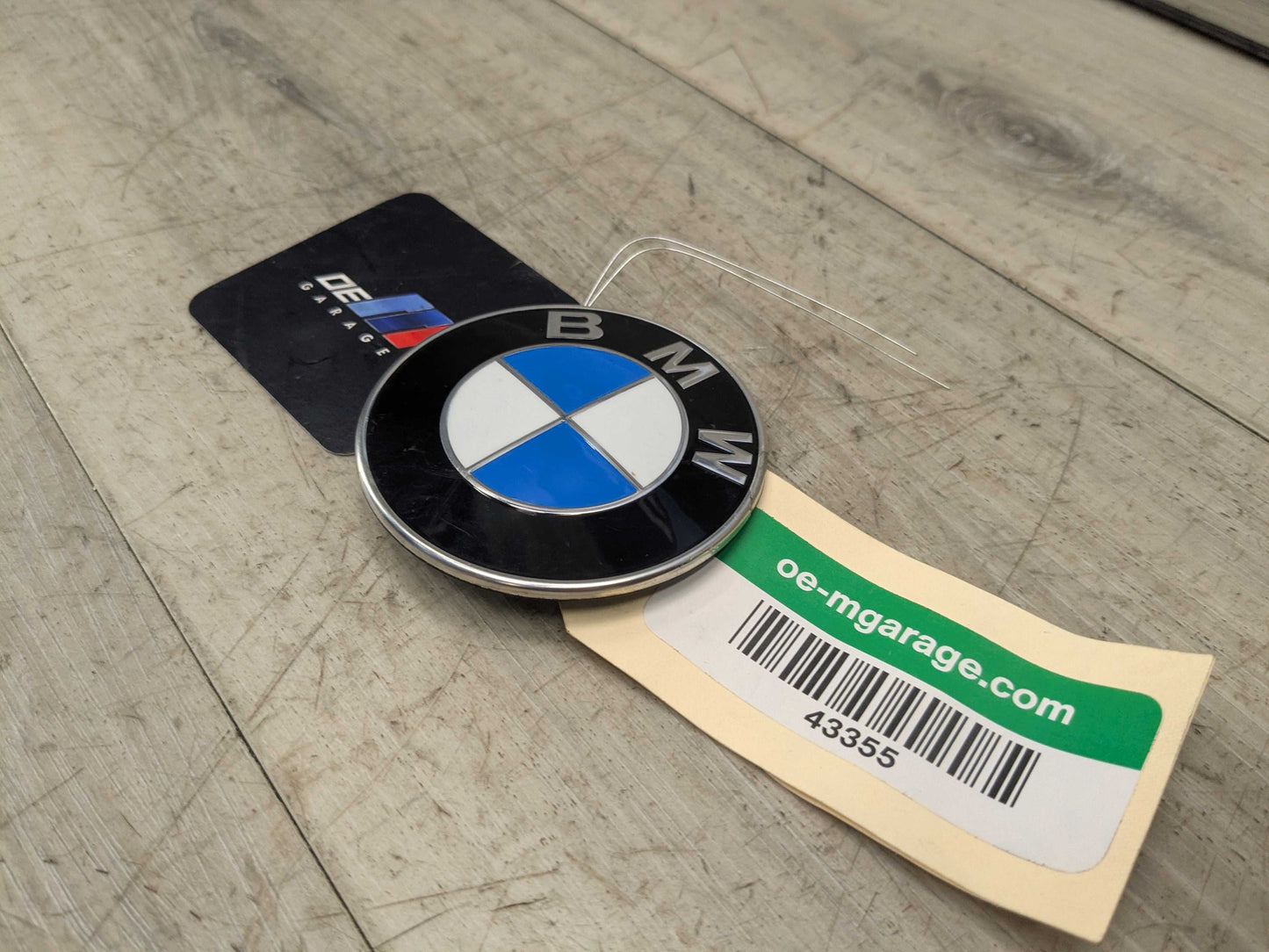 Genuine OEM BMW F39 F90 G20 G30 G80 M3 Bumper Hood Trunk Rear Round Emblem 74mm