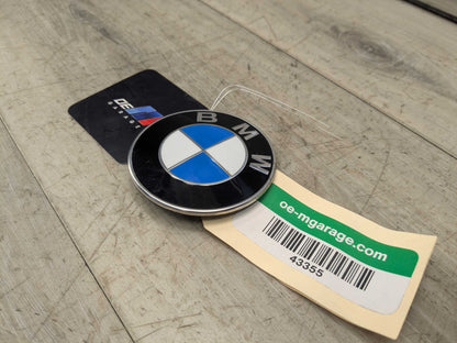 Genuine OEM BMW F39 F90 G20 G30 G80 M3 Bumper Hood Trunk Rear Round Emblem 74mm