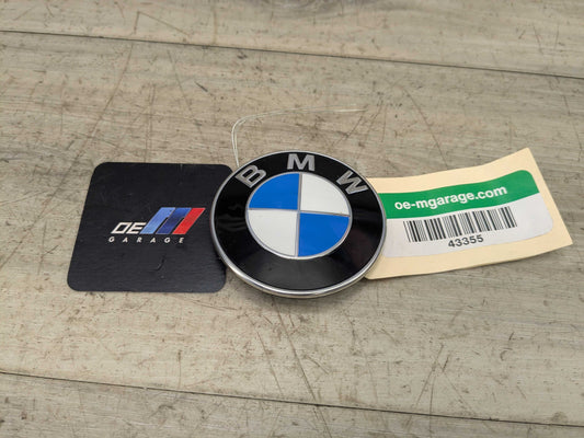 Genuine OEM BMW F39 F90 G20 G30 G80 M3 Bumper Hood Trunk Rear Round Emblem 74mm