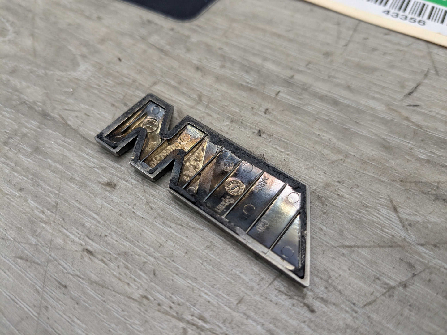 19-25 OEM BMW G20 330 M340 Rear Trunk Lid M340 Sticker Emblem Badge
