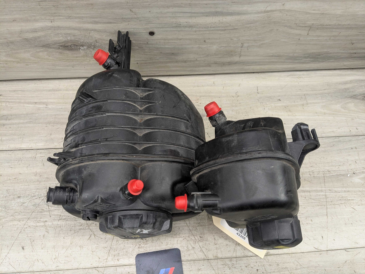 OEM BMW G20 G22 G23 G26 G42 Engine Coolant Expansion Overflow Tank Reservoir SET
