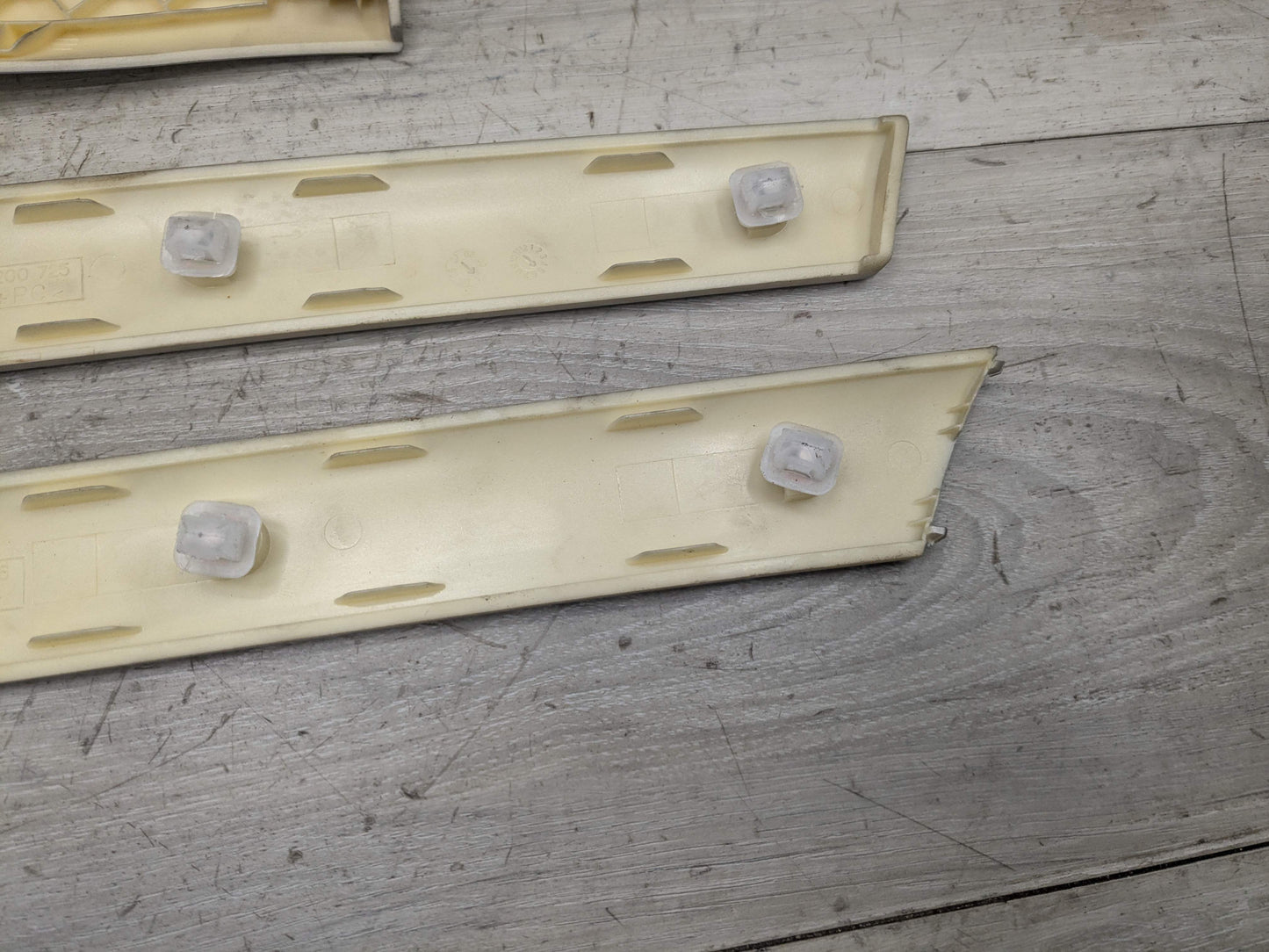 *99-05 OEM BMW E46 323 325 328 330 Interior Dash Door Trim Titan Silver (4)