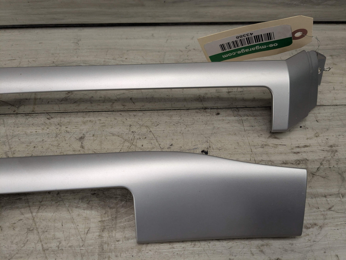 *99-05 OEM BMW E46 323 325 328 330 Interior Dash Door Trim Titan Silver (4)