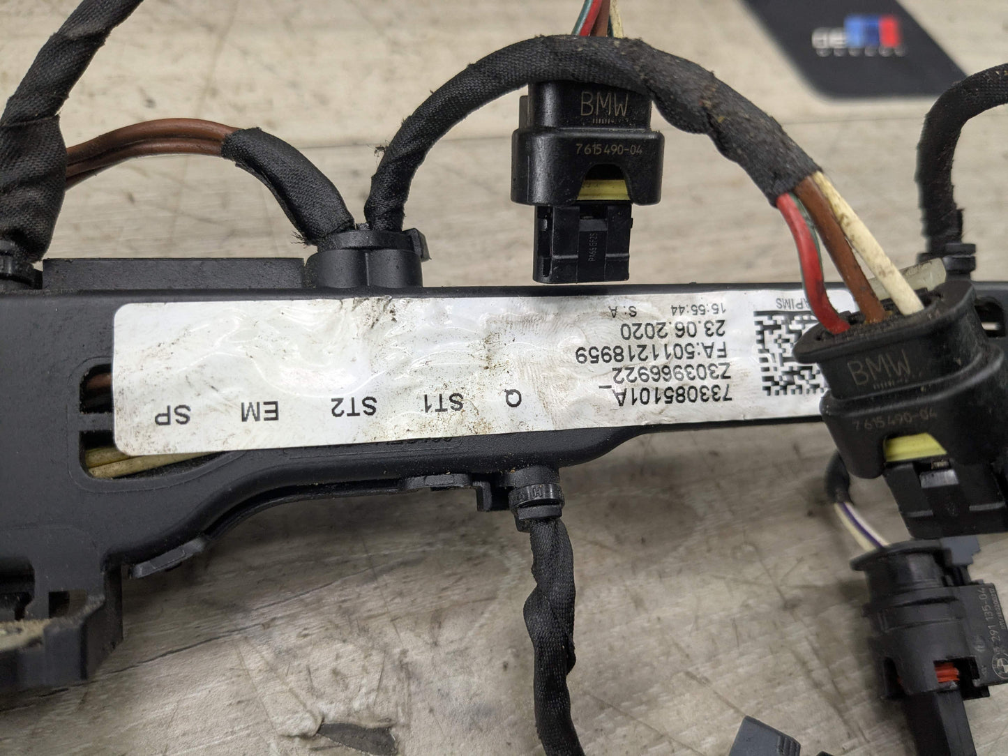 19-25 OEM BMW G20 G22 G23 G26 M340 M440 Engine B58 Fuel Injector Wiring Harness