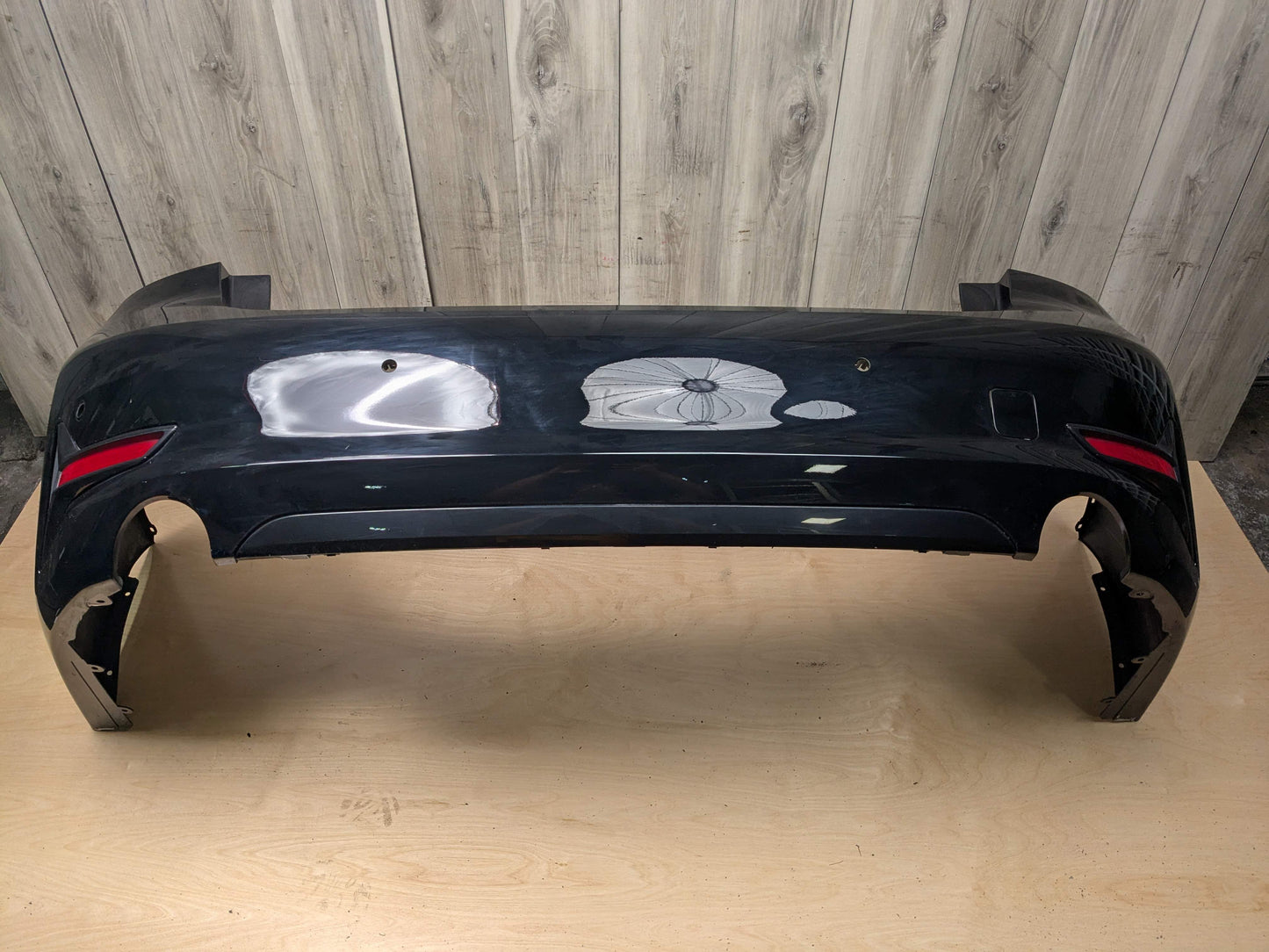 *19-22 OEM BMW G20 330i 330iX B46 Rear Bumper Cover Panel Dual Exhaust Black 668