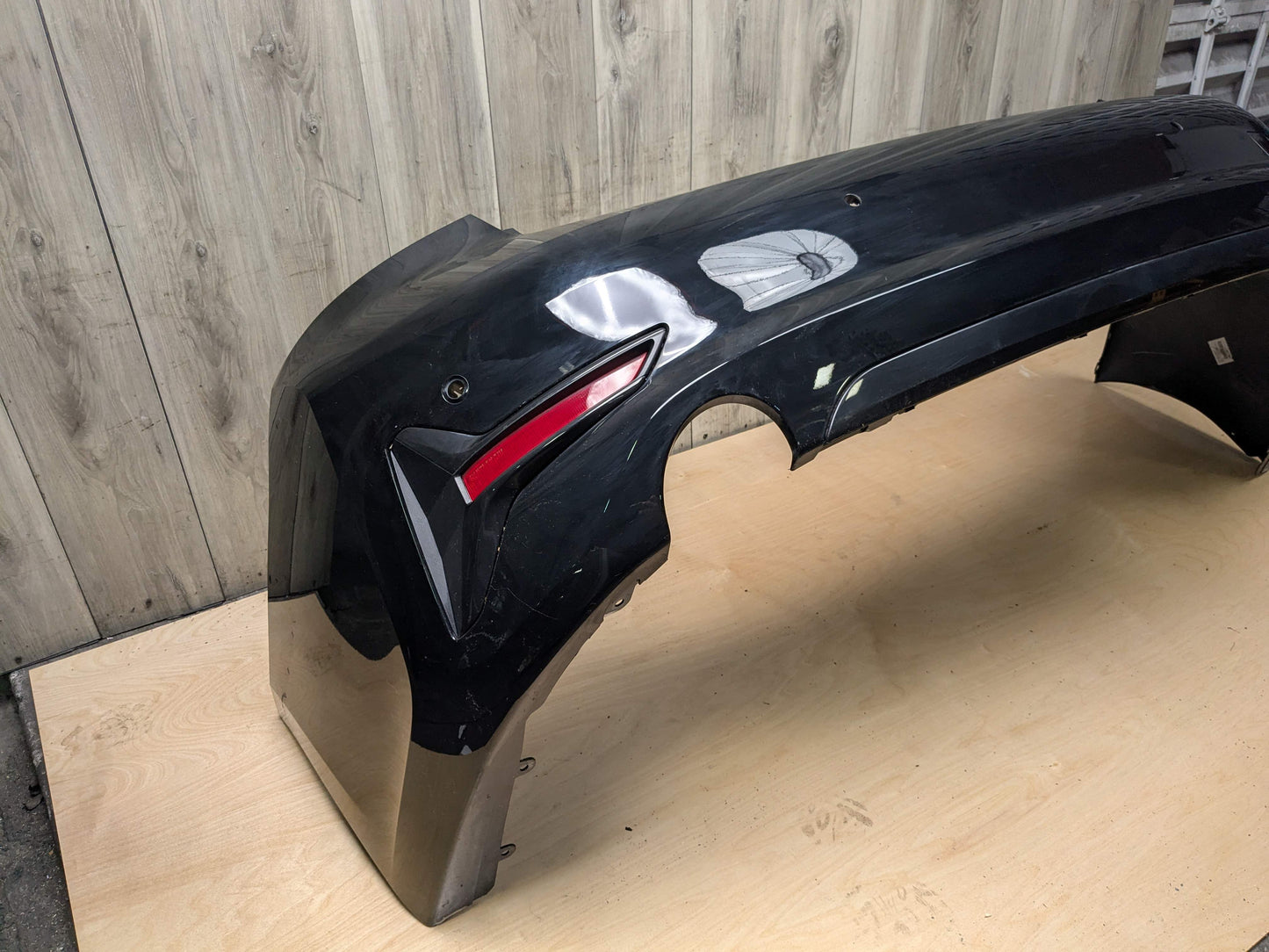 *19-22 OEM BMW G20 330i 330iX B46 Rear Bumper Cover Panel Dual Exhaust Black 668