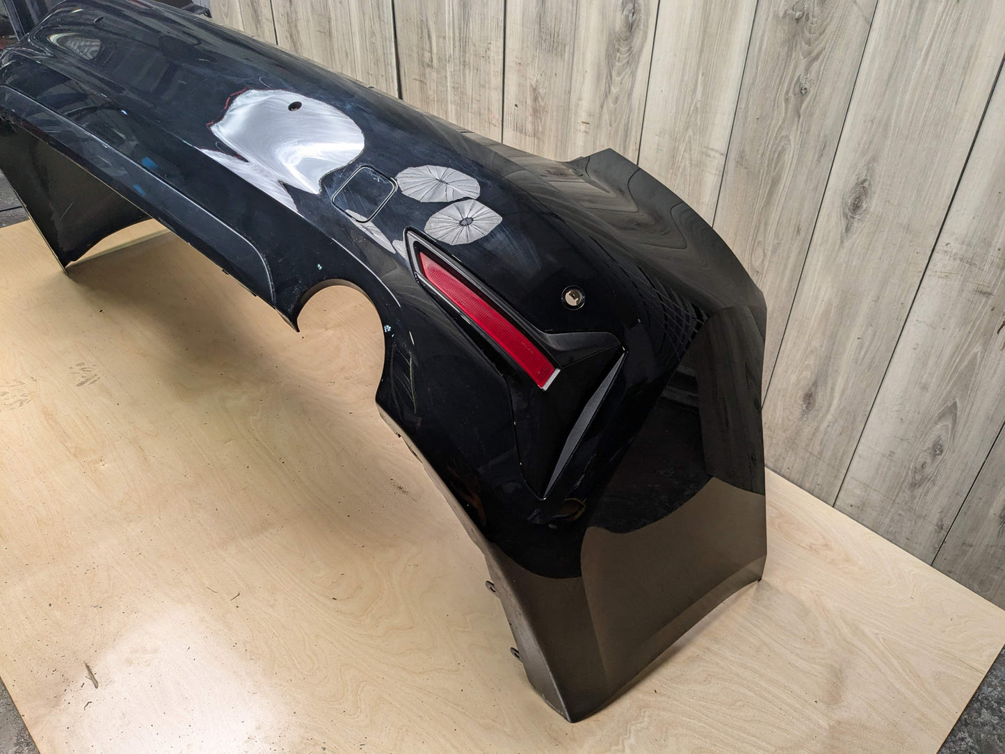 *19-22 OEM BMW G20 330i 330iX B46 Rear Bumper Cover Panel Dual Exhaust Black 668