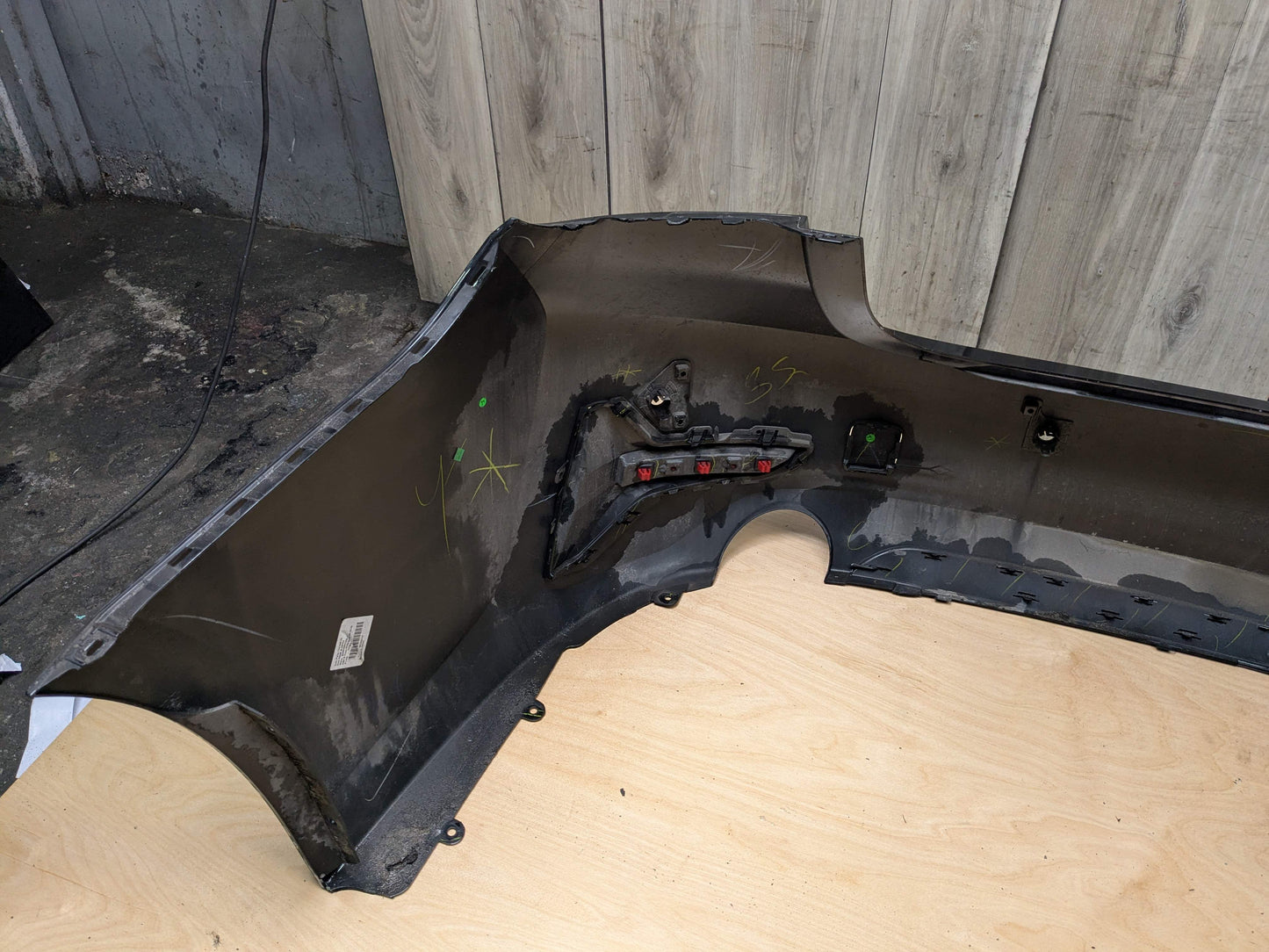 *19-22 OEM BMW G20 330i 330iX B46 Rear Bumper Cover Panel Dual Exhaust Black 668
