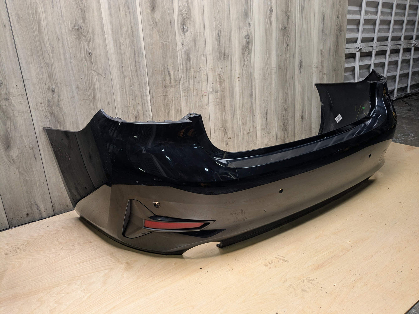 *19-22 OEM BMW G20 330i 330iX B46 Rear Bumper Cover Panel Dual Exhaust Black 668