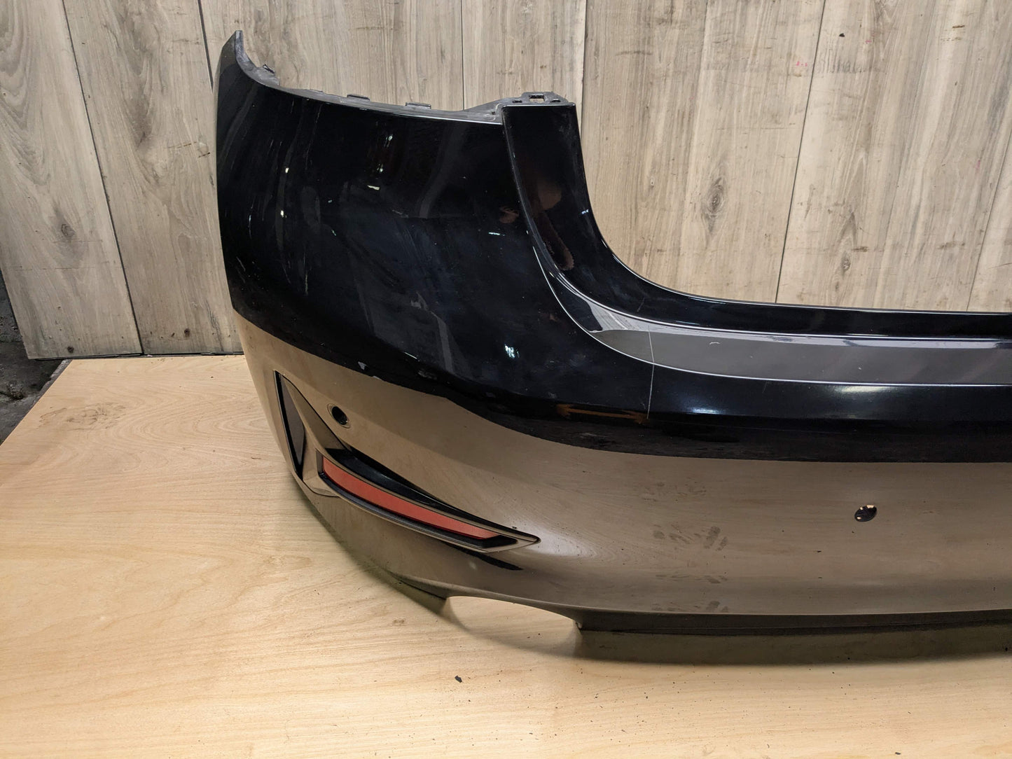 *19-22 OEM BMW G20 330i 330iX B46 Rear Bumper Cover Panel Dual Exhaust Black 668