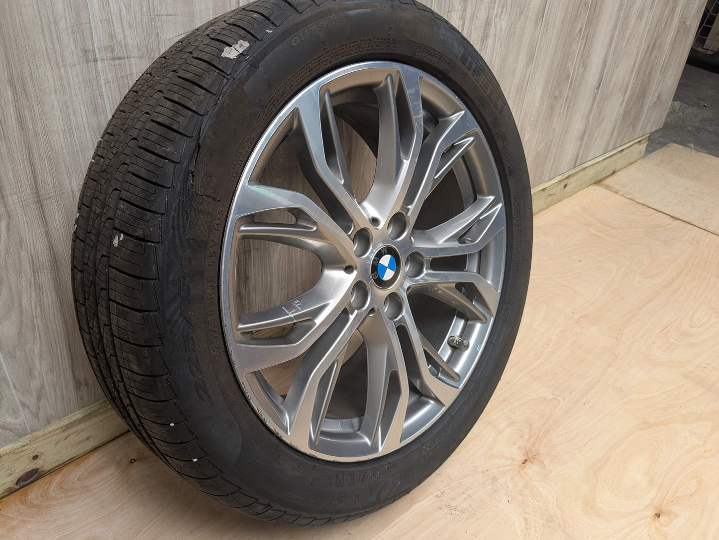 *16-23 OEM BMW F39 F48 X1 X2 28i 28iX Wheel Rim 18x7.5 ET51 Y-Spoke Style 566
