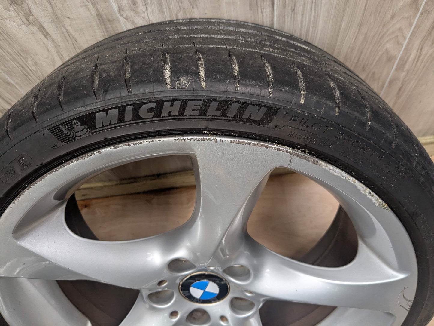 BBS OEM BMW E90 E92 E93 328 335 Wheels Rims 19x8 19x9 Star Spoke Style 230 SET