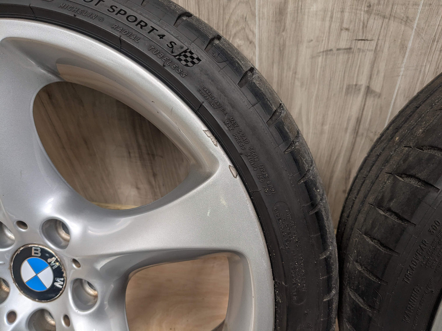 BBS OEM BMW E90 E92 E93 328 335 Wheels Rims 19x8 19x9 Star Spoke Style 230 SET