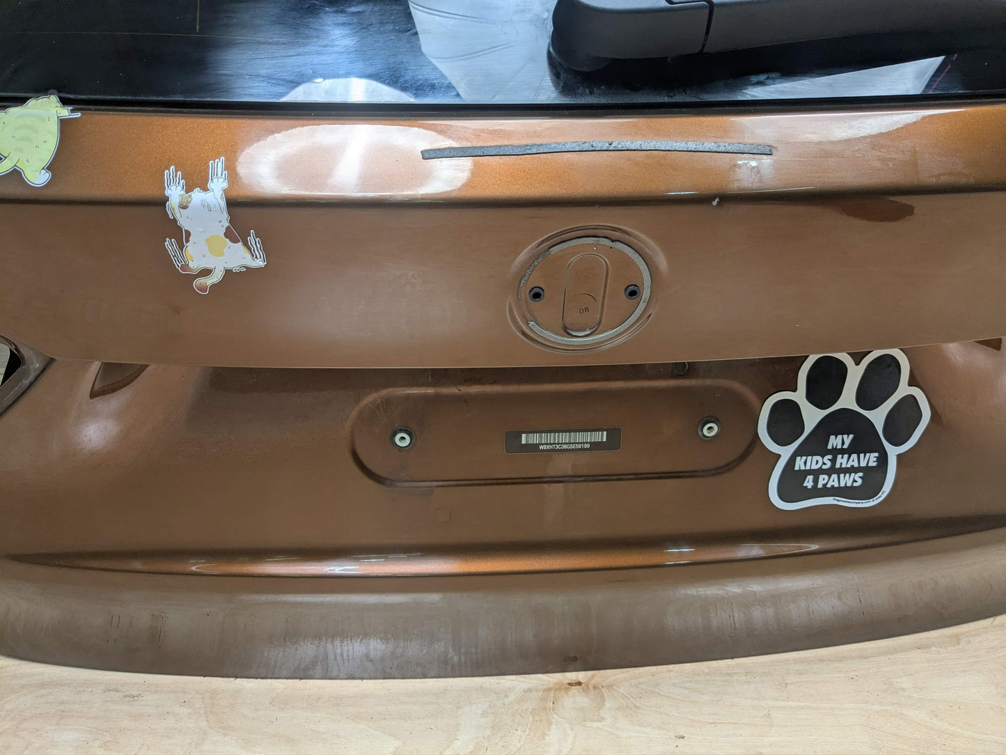 16-22 OEM BMW F48 X1 28i 28iX Rear Liftgate Tailgate Trunk Lid Door Shell Bronze