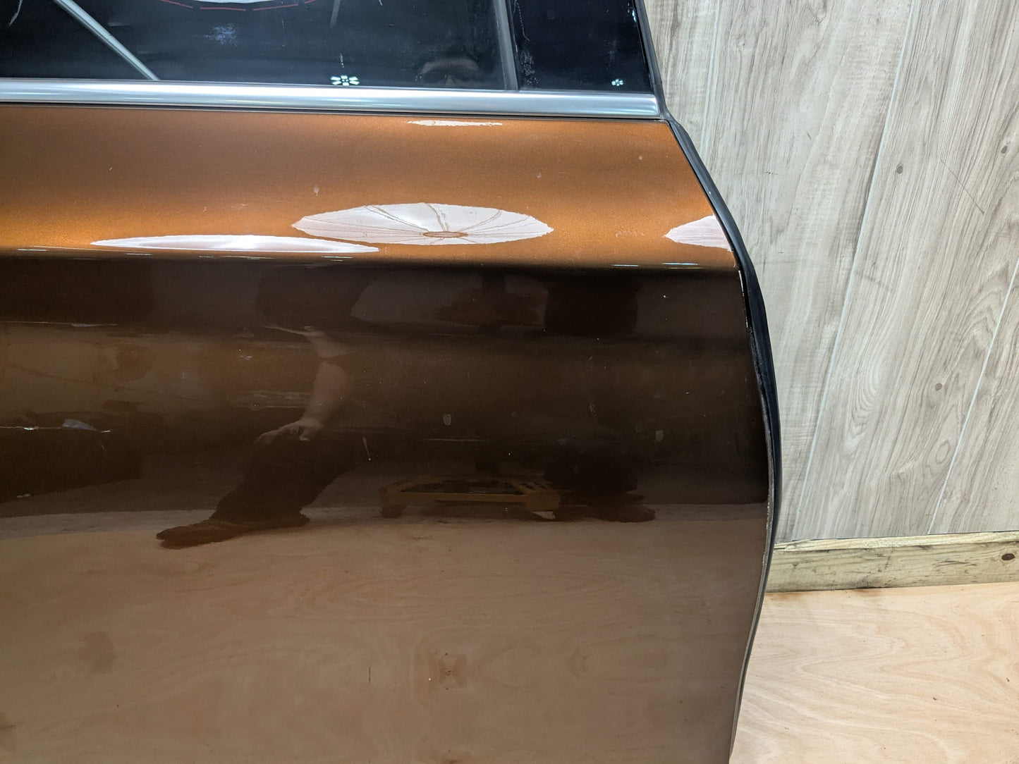 16-22 OEM BMW F48 X1 28i 28iX Rear Left Driver Side Door Shell Panel Bronze