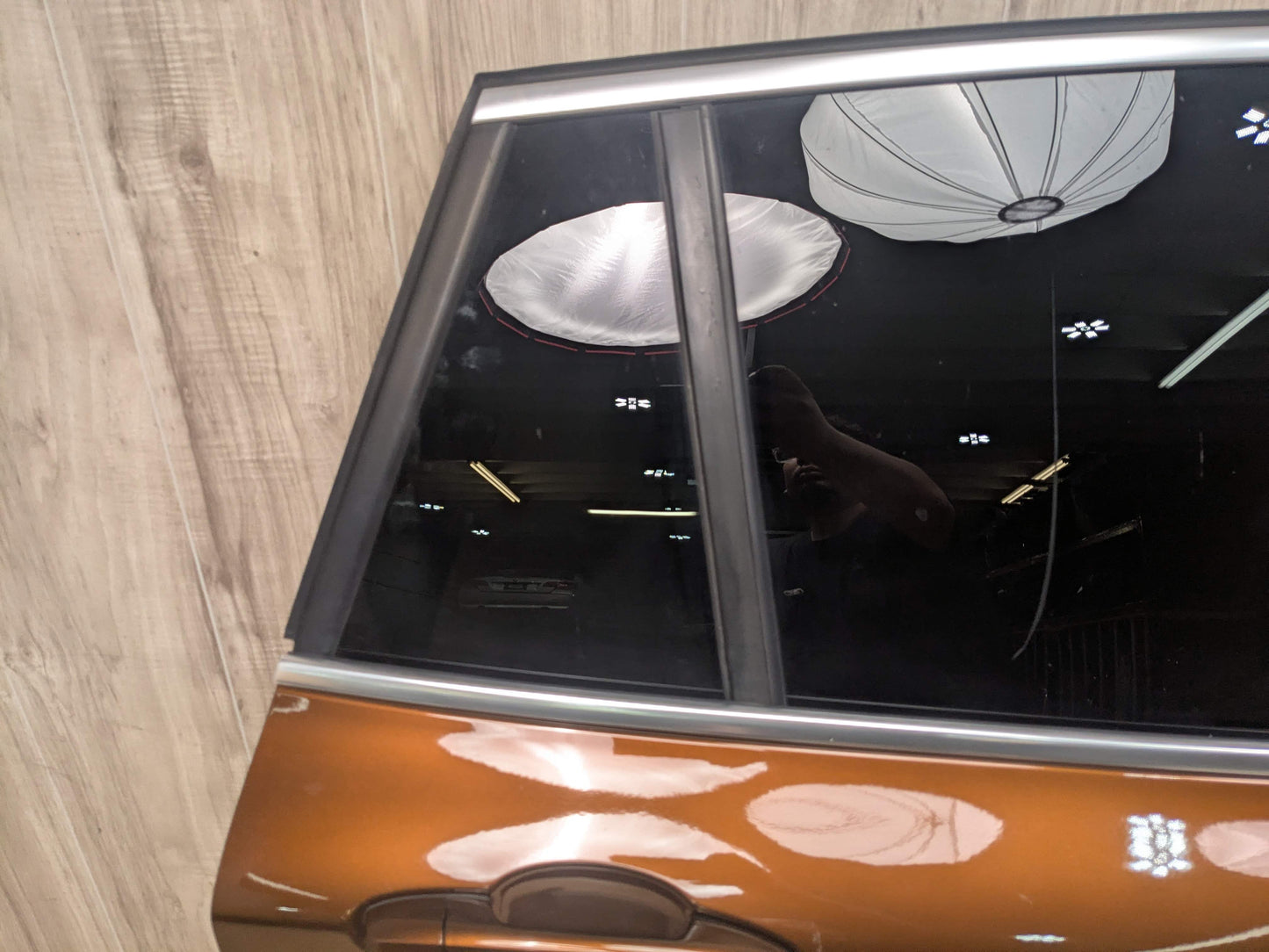 16-22 OEM BMW F48 X1 28i 28iX Rear Left Driver Side Door Shell Panel Bronze