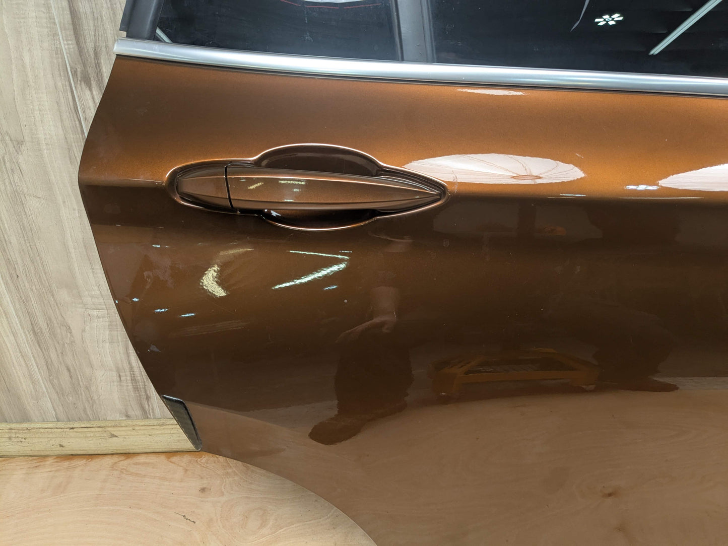 16-22 OEM BMW F48 X1 28i 28iX Rear Left Driver Side Door Shell Panel Bronze