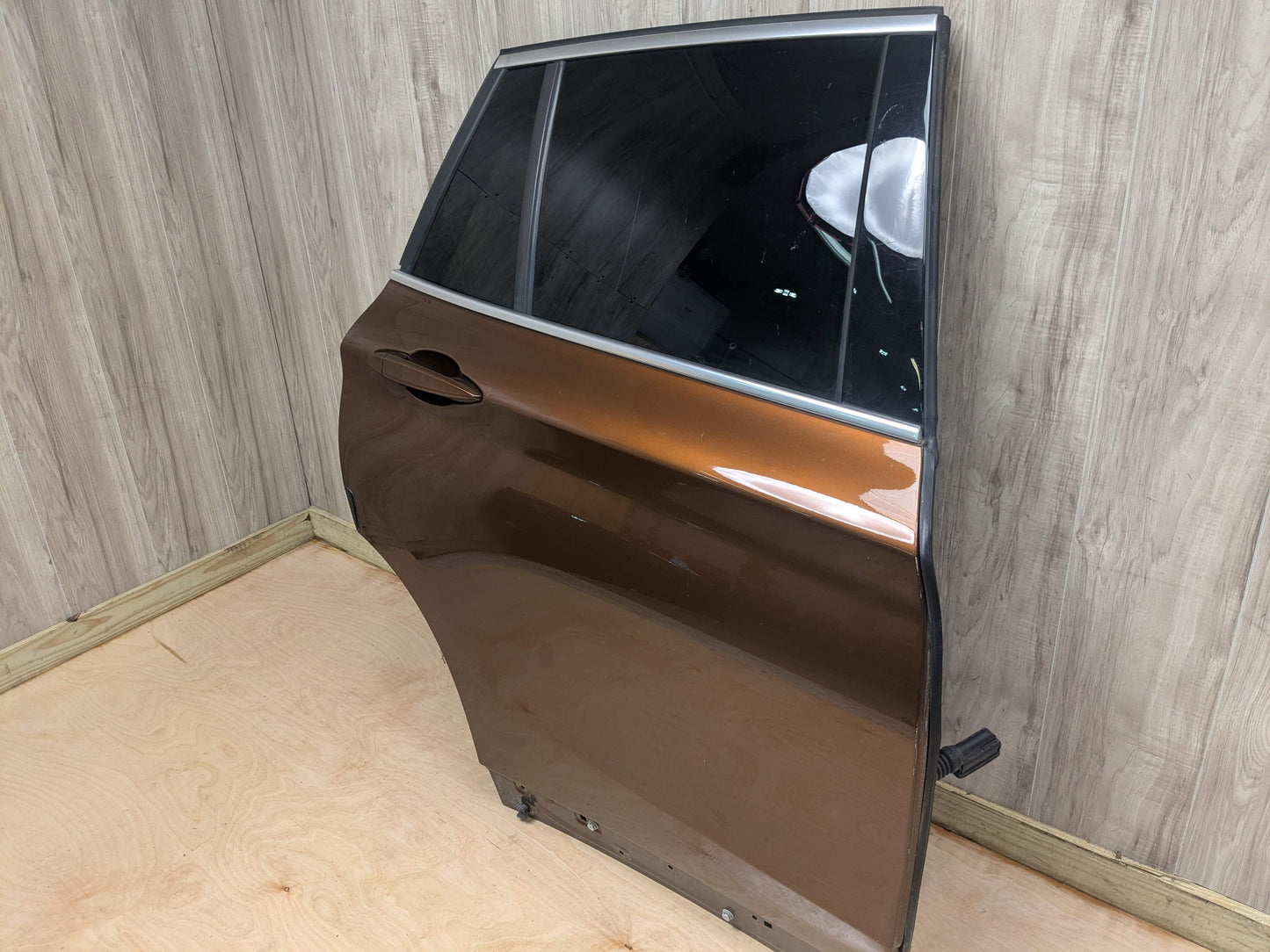 16-22 OEM BMW F48 X1 28i 28iX Rear Left Driver Side Door Shell Panel Bronze