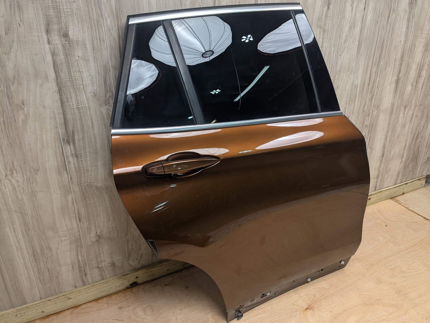 16-22 OEM BMW F48 X1 28i 28iX Rear Left Driver Side Door Shell Panel Bronze