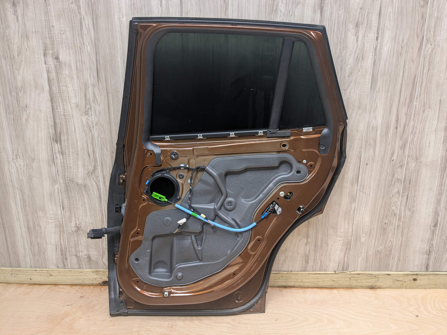 16-22 OEM BMW F48 X1 28i 28iX Rear Left Driver Side Door Shell Panel Bronze