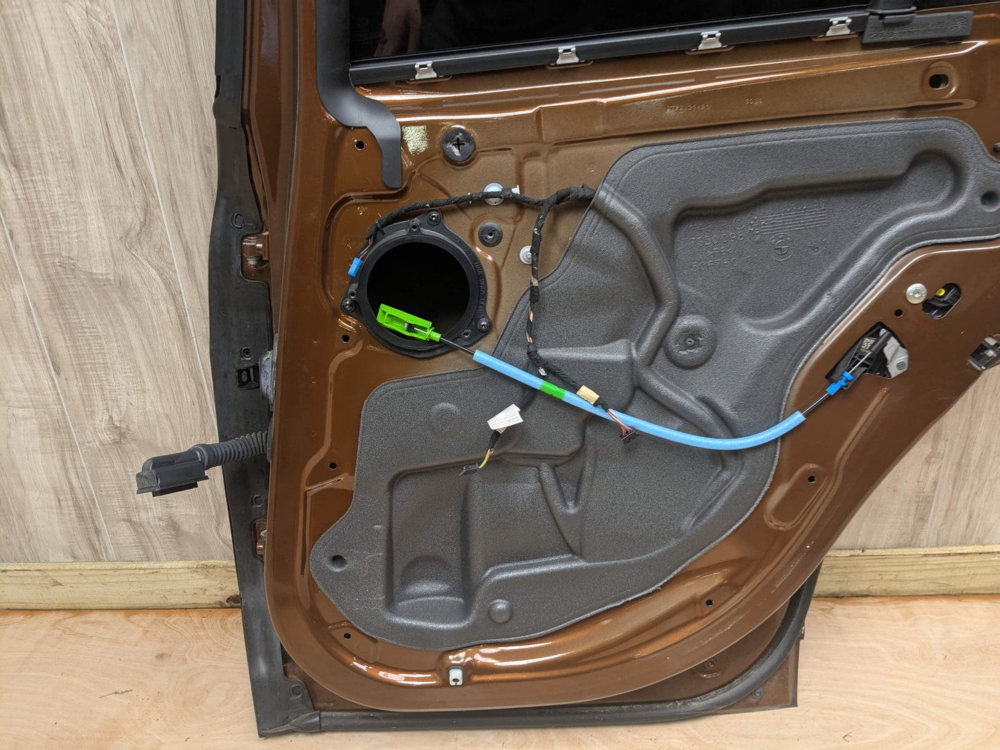 16-22 OEM BMW F48 X1 28i 28iX Rear Left Driver Side Door Shell Panel Bronze