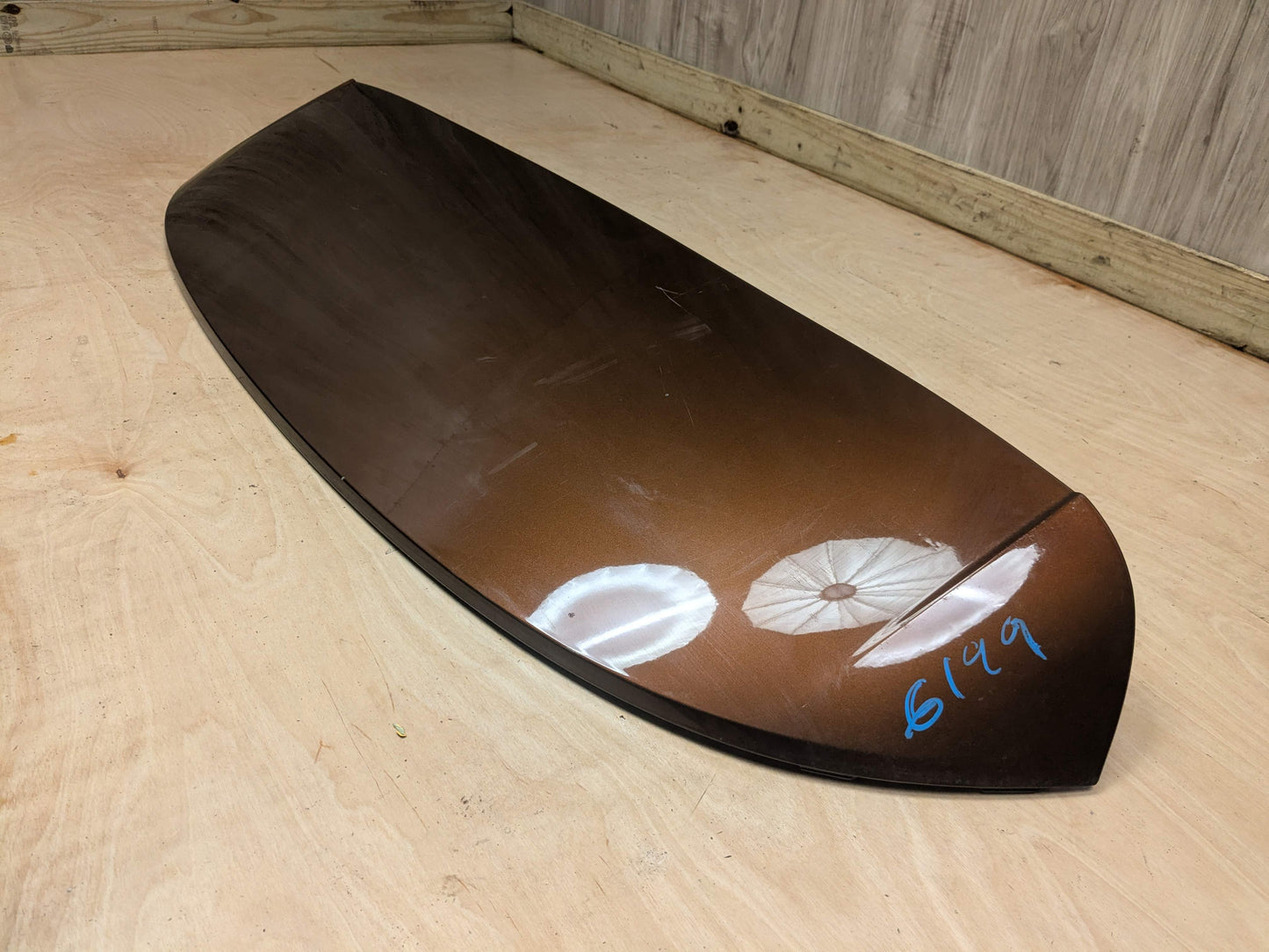 16-22 OEM BMW F48 X1 Rear Liftgate Trunk Roof Upper Wing Spoiler Bronze C29