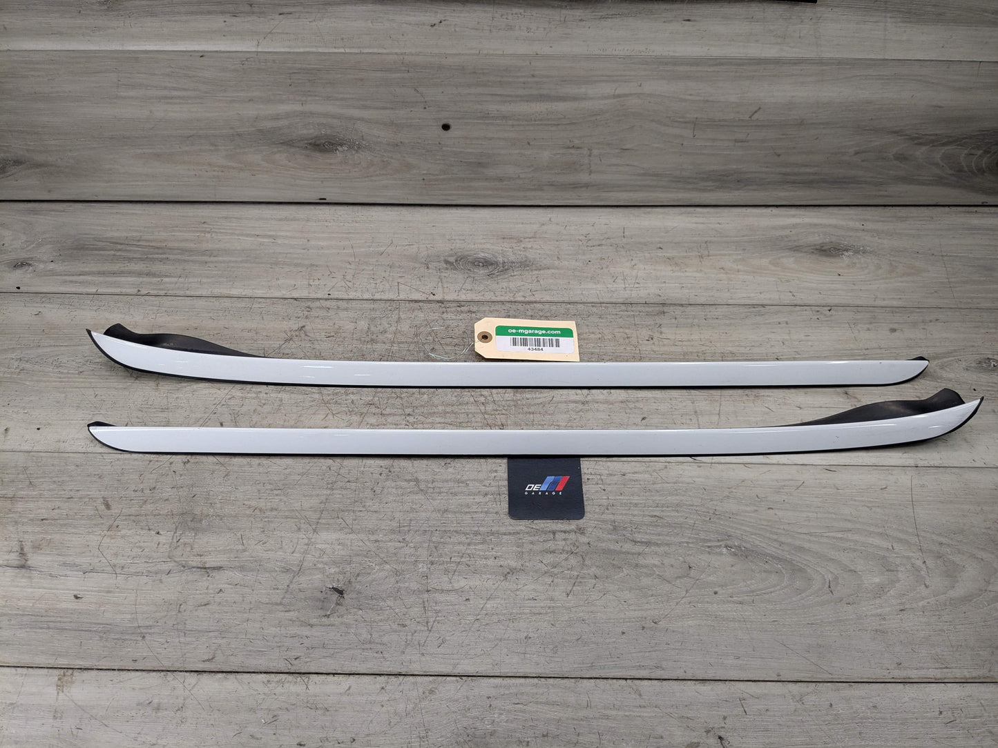 11-17 OEM BMW F25 X3 Front Left Right Windshield Side Drip Molding Trim SET