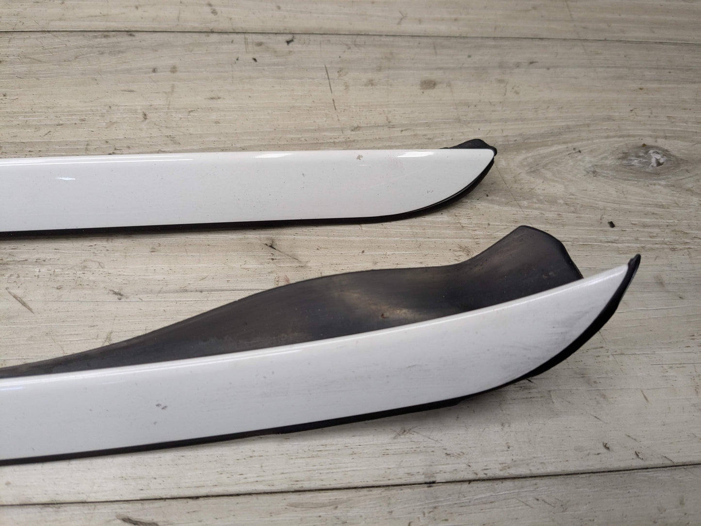 11-17 OEM BMW F25 X3 Front Left Right Windshield Side Drip Molding Trim SET