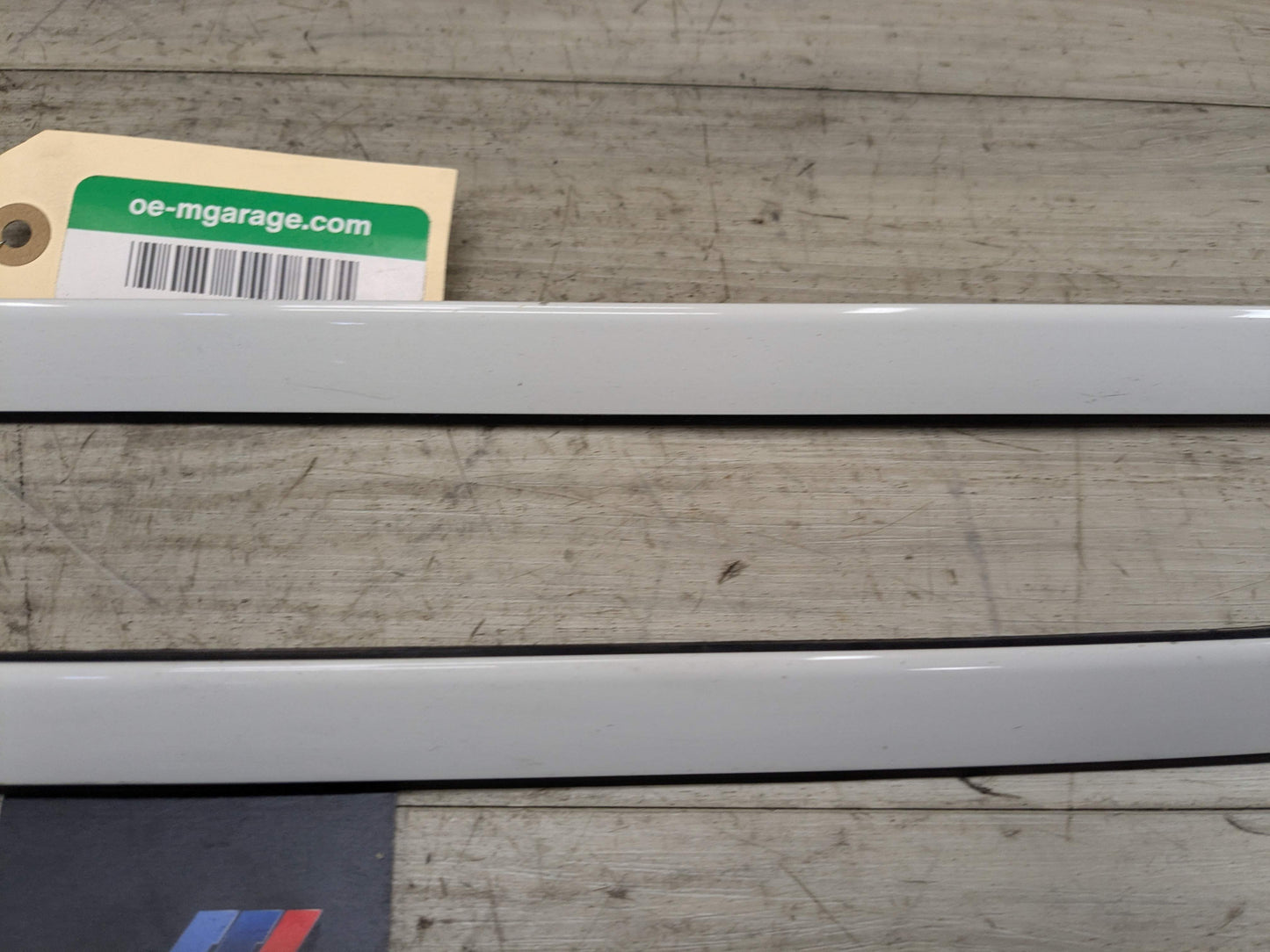11-17 OEM BMW F25 X3 Front Left Right Windshield Side Drip Molding Trim SET